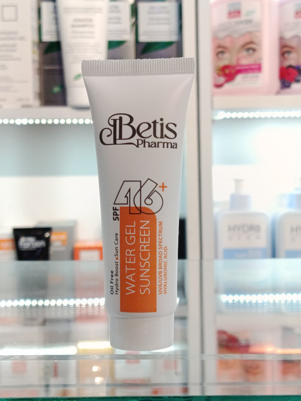 ژل کرم ضد افتاب با spf50و ابرسان بتیس