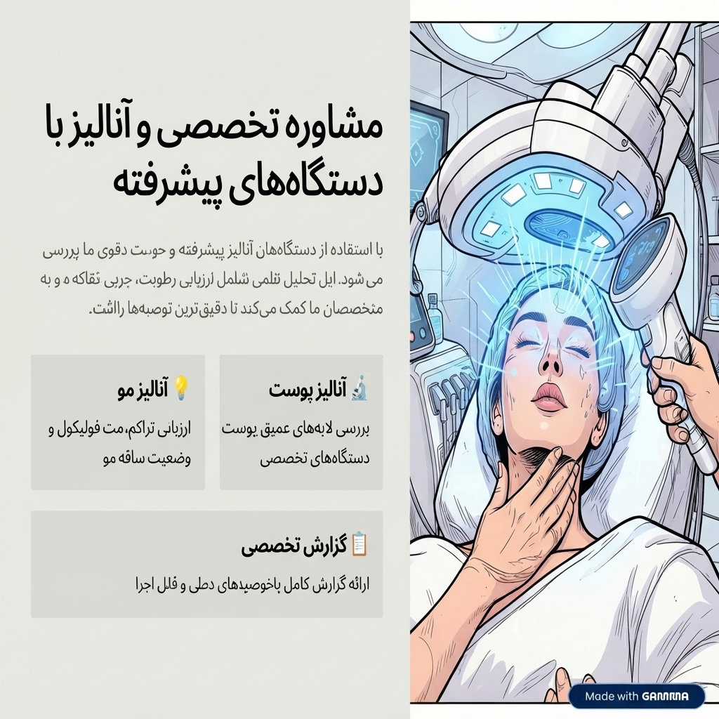 ✨ مشاوره VIP با کارشناس پوست و مو | برنامه مراقبتی اختصاصی و پیگیری رایگان